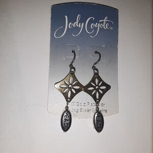 14K Gold plated Jody Coyote earrings